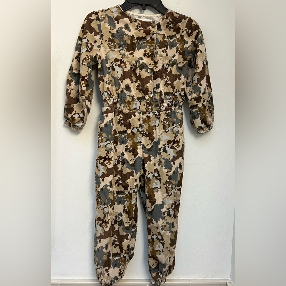 Zara kids Camouflage Jumpsuit